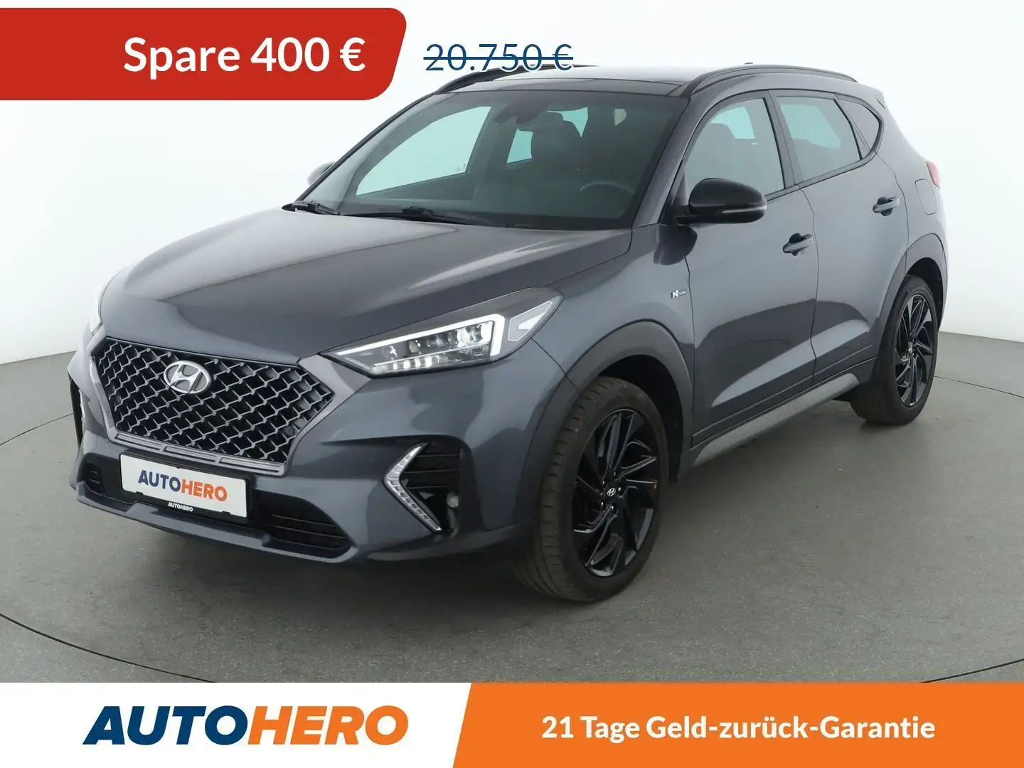 Hyundai TUCSON 1.6 TGDI N-Line 2WD Aut*NAVI*LED*TEMPO*CAM*PDC*SHZ Сірий - 1