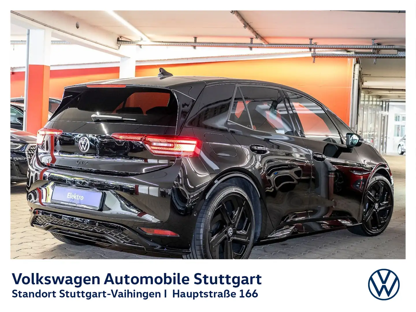 Volkswagen ID.3 GTX Wärmep. AHK Pano LED Kamera ACC Navi SH Noir - 2