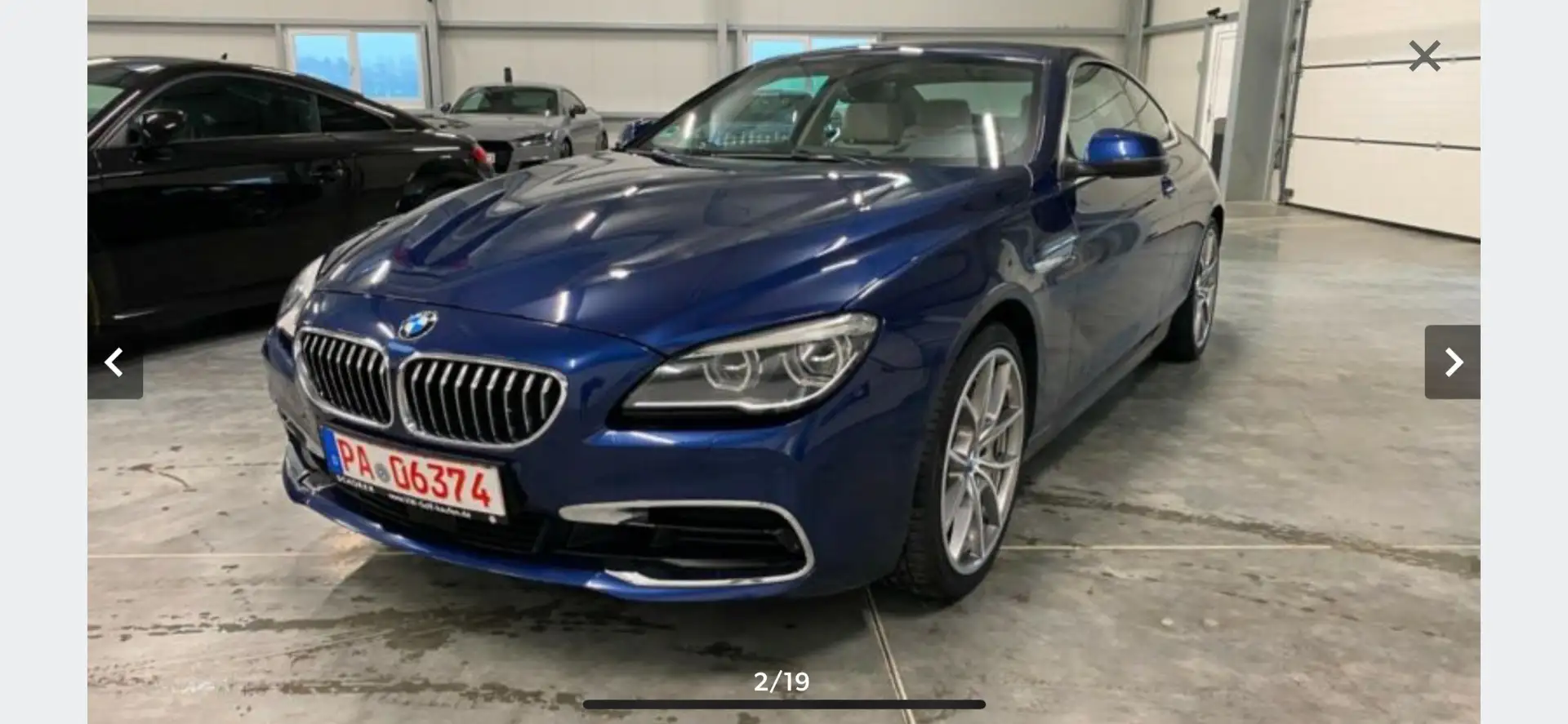 BMW 640 640d xDrive Coupe (Facelift) Blauw - 2
