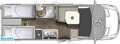 Euramobil Profila T 676 EB Wit - thumbnail 3