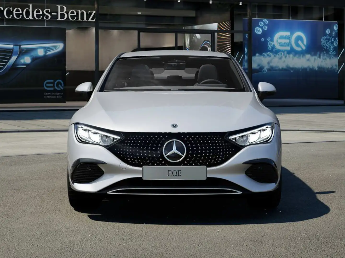 Mercedes-Benz EQE 350 89 kWh Luxury Line Argent - 1