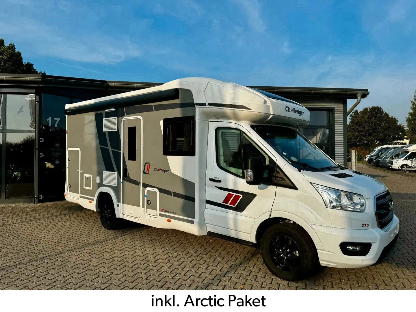 Challenger 270 ETAPE Edit. 4,1t 2025, Arctic, ab 399,00€mtl Grau - 2