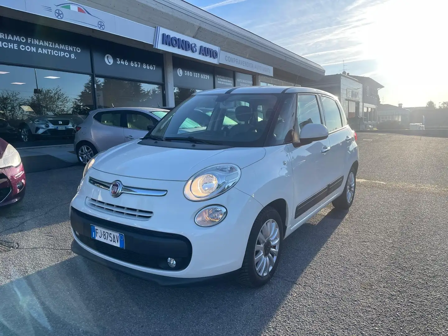 Fiat 500L 1.3 mjt Business 95cv Blanc - 1
