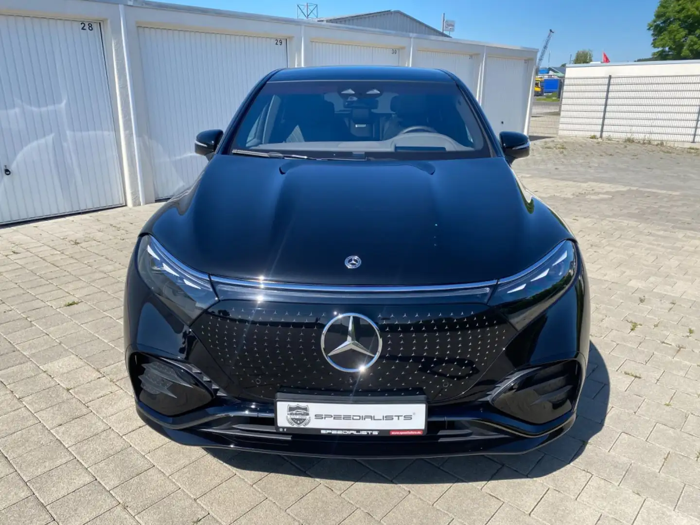 Mercedes-Benz EQS -Klasse SUV EQS 580 4Matic Černá - 2