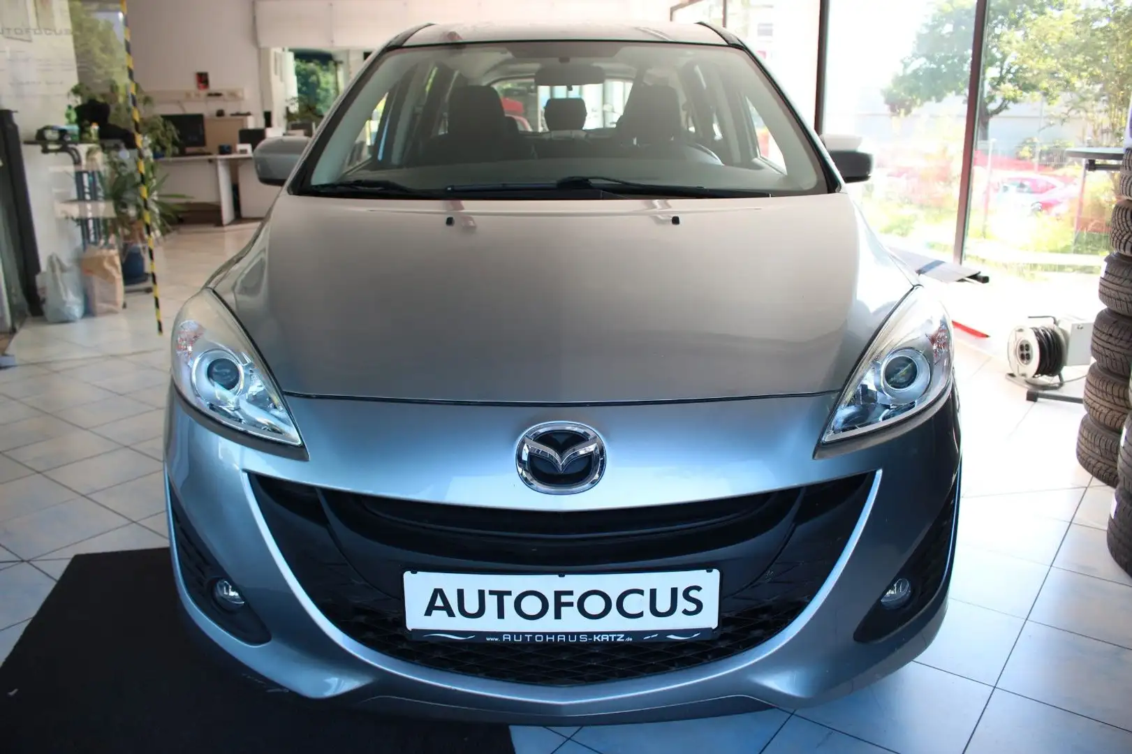 Mazda 5 Center-Line*AHK*7 Sitzer Plateado - 2