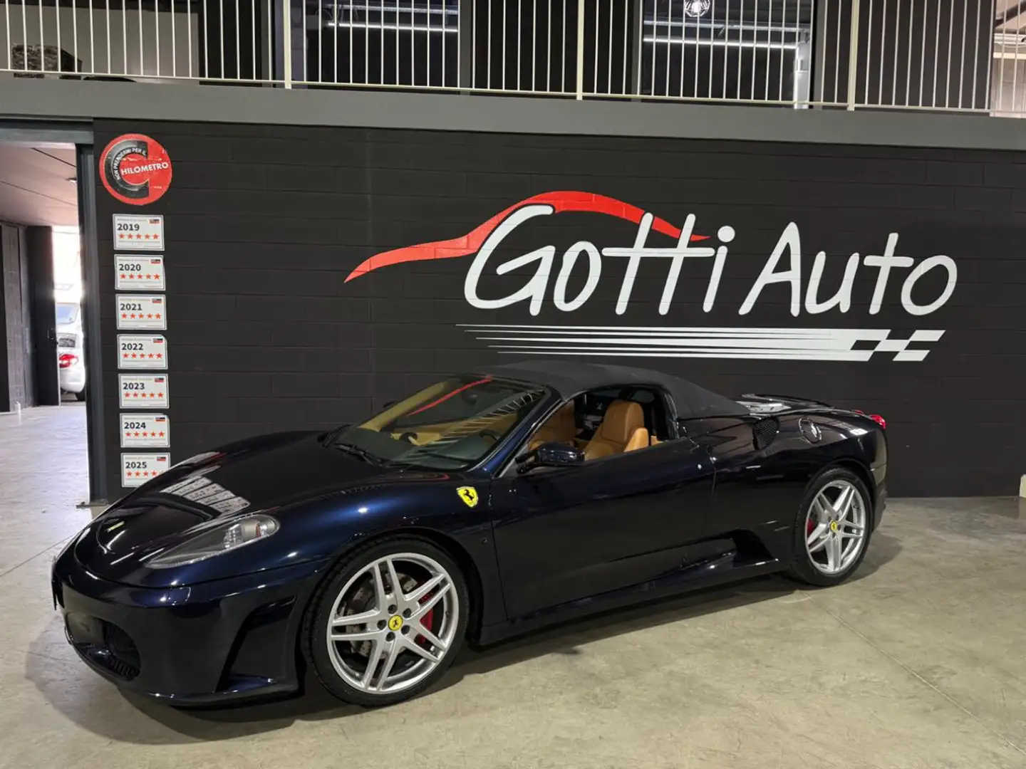 Ferrari F430 SPYDER FULL SERVICE FERRARI SCARICO SPORTIVO Bleu - 2