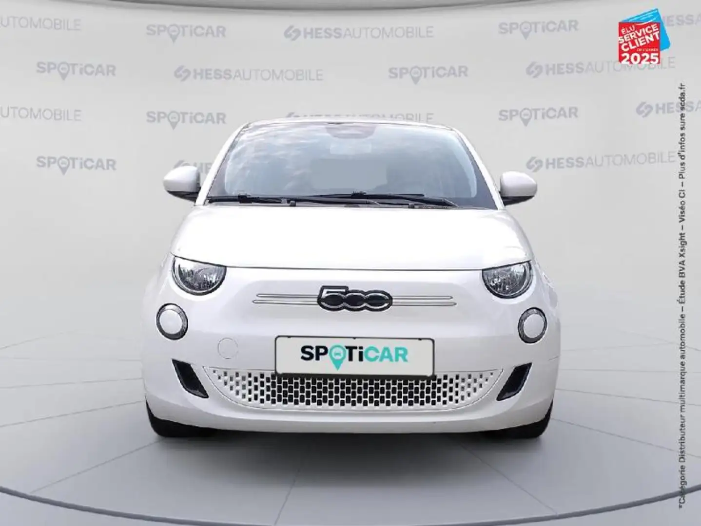 Fiat 500e E 95CH ACTION PLUS SIEGES CHAUF Blanc - 2