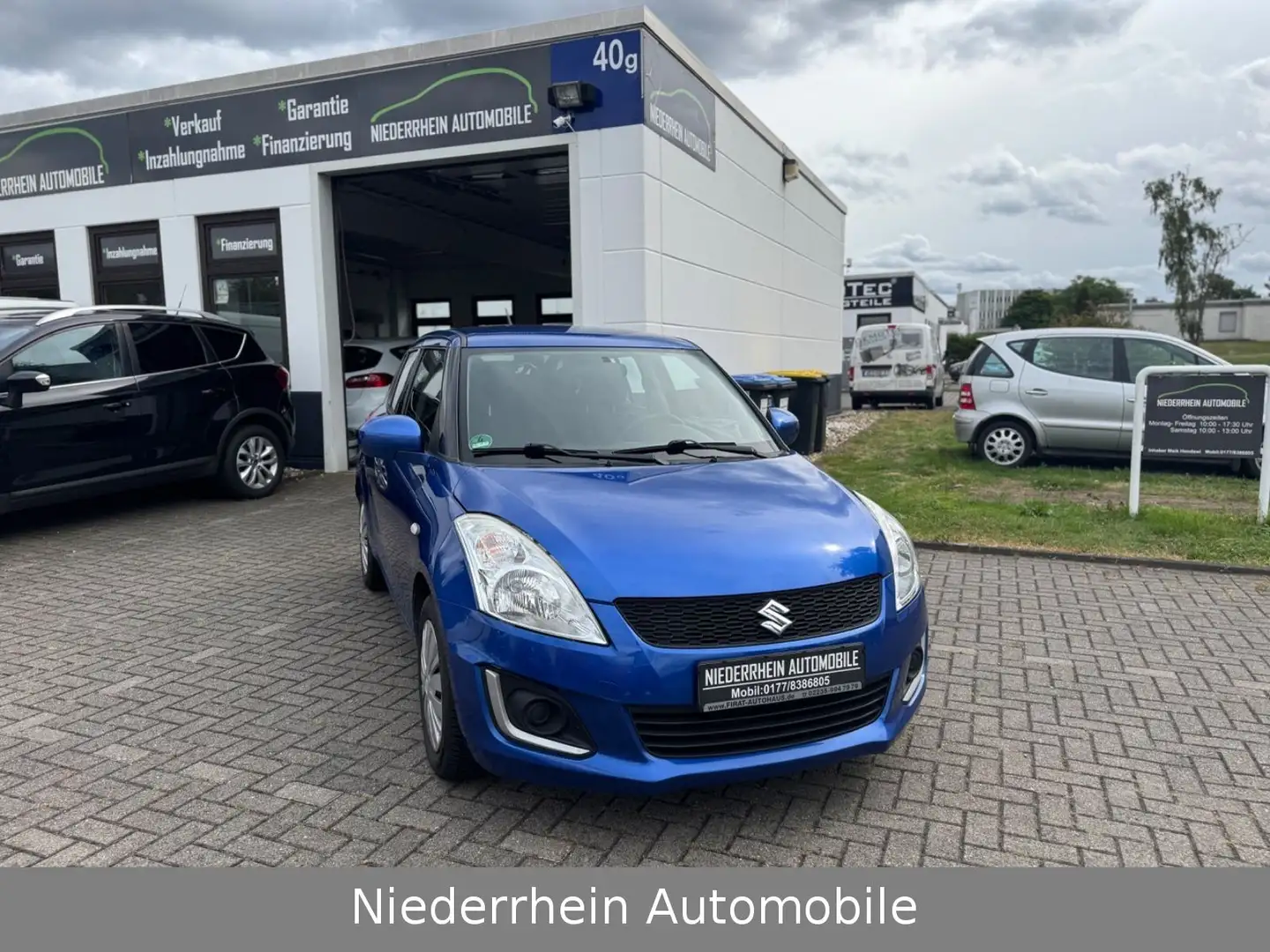 Suzuki Swift Club 1.Hand+Klima+Allwetterreifen Blau - 1