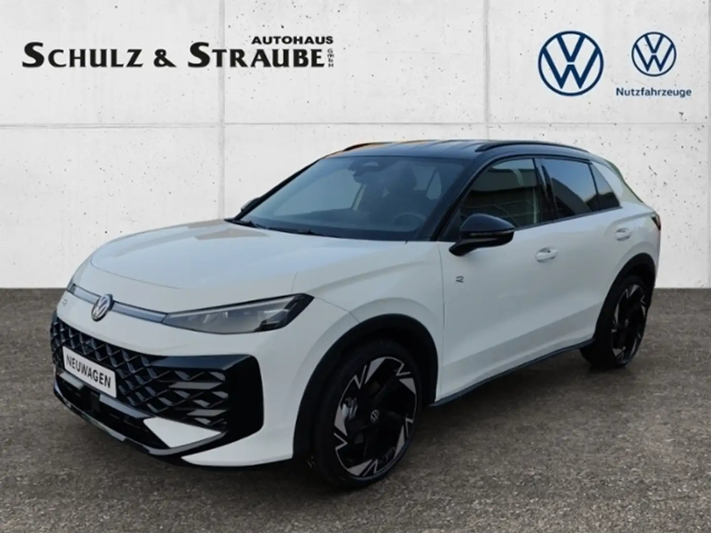Volkswagen T-Roc R-Line 1.5eTSI OPF 150PS DSG Wit - 1
