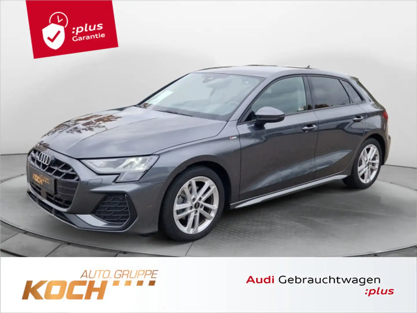 Audi A3 35 TDI S-Tronic S-Line, EA8, RFK, S Gris - 1