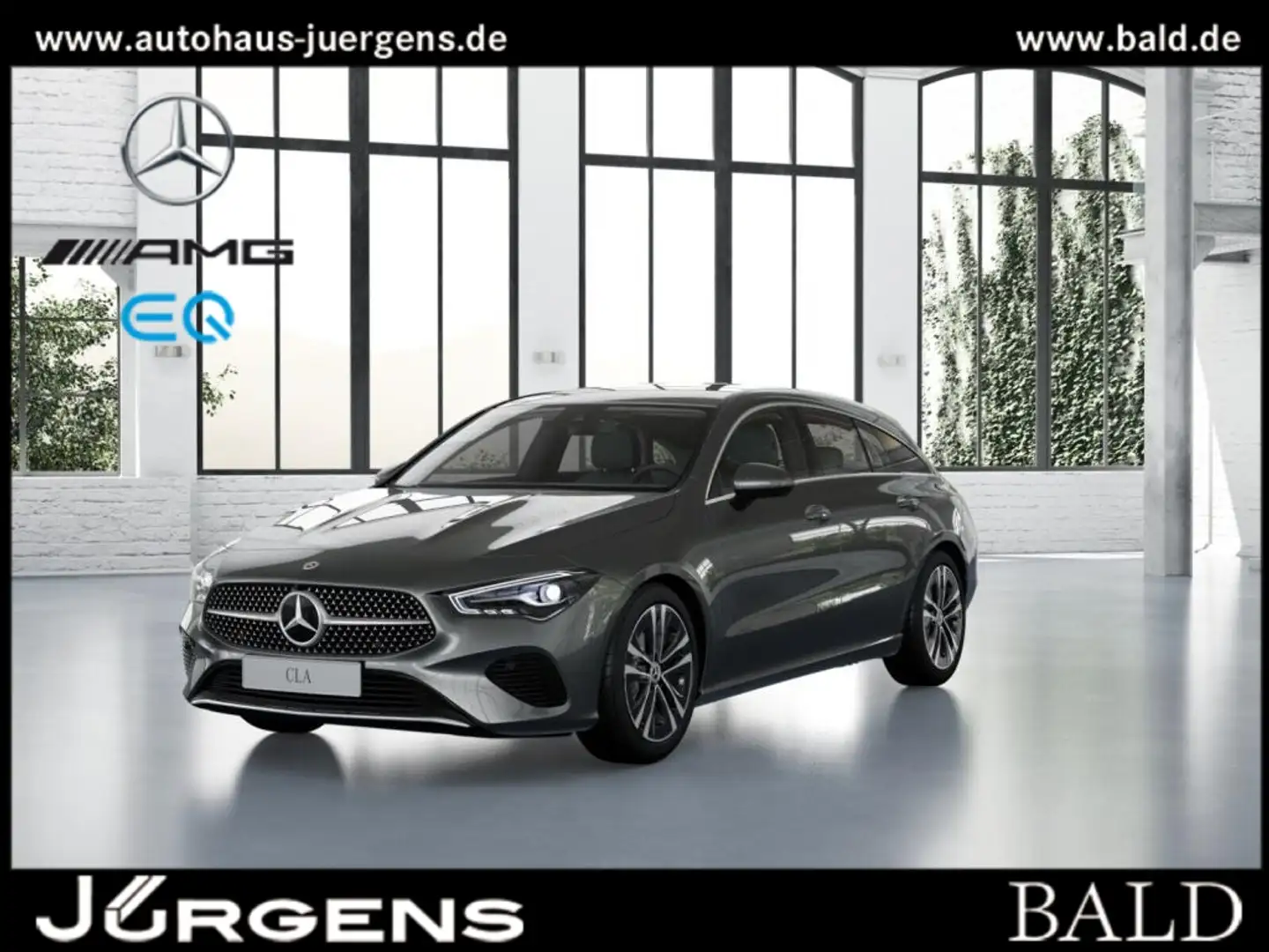 Mercedes-Benz CLA 180 SB Progressive/LED/Cam/AHK/Stdhz/Winter Grau - 1