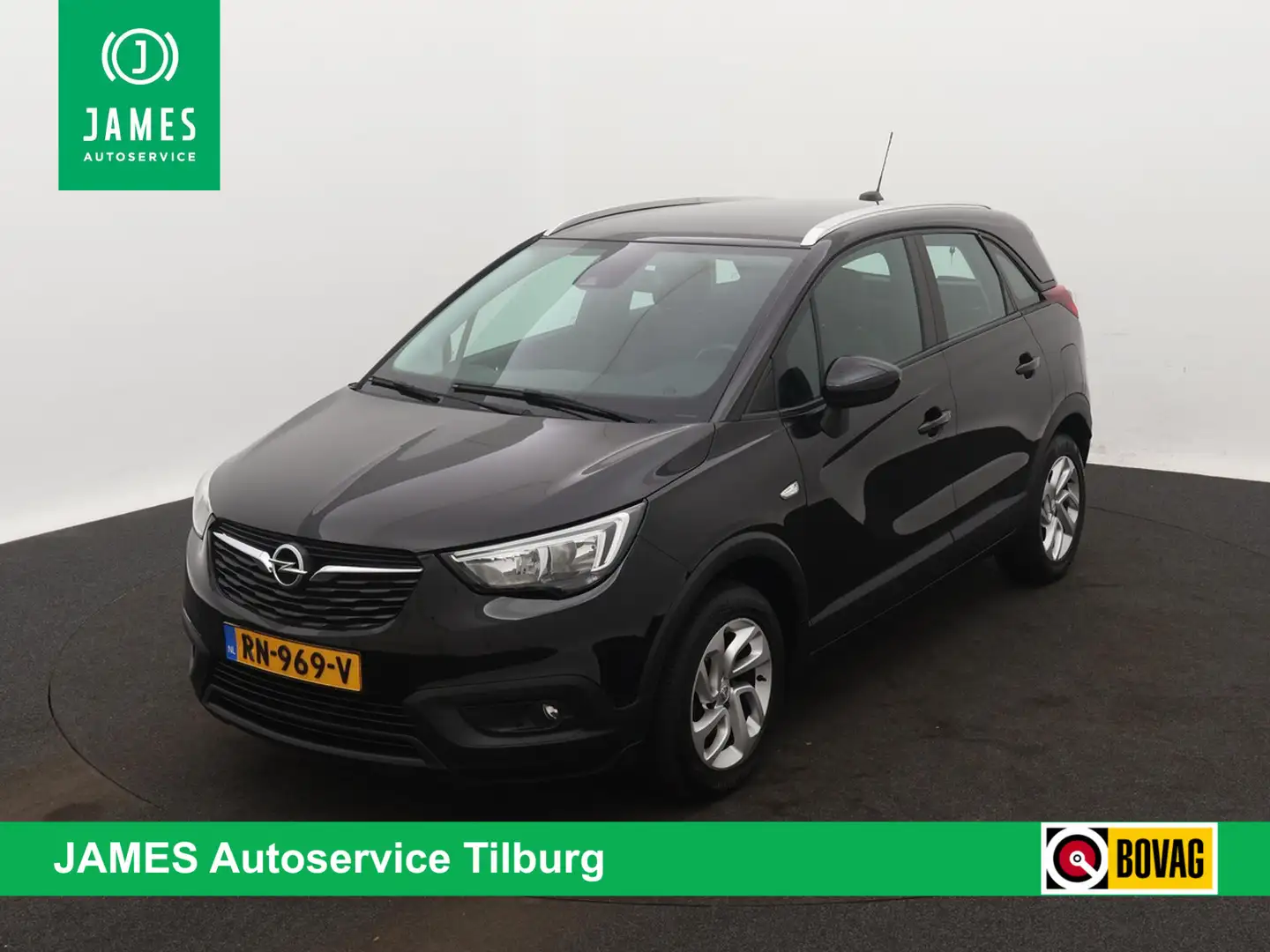 Opel Crossland X 1.2 Turbo Online Edition Zwart - 1
