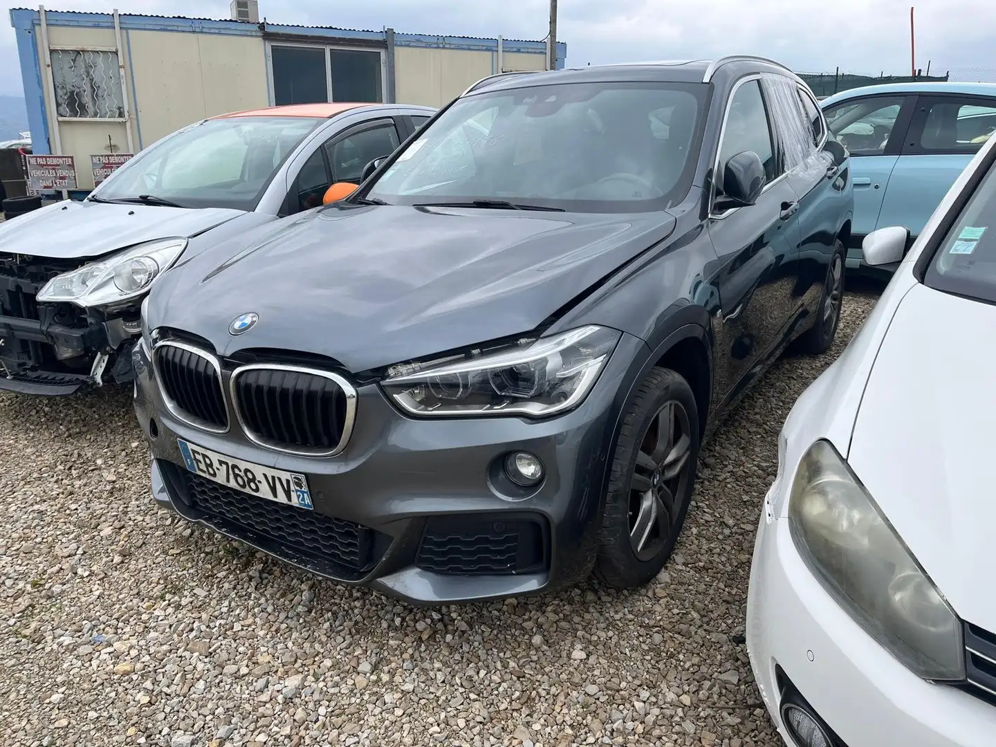 BMW X1 xDrive 18d 150 BVA M Sport / EB768 Gris - 2