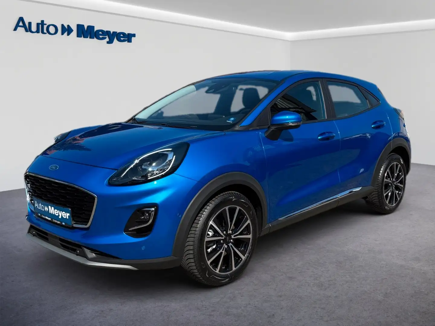 Ford Puma 1.0 HYBRID 125 Titanium |Winter-Paket|GJR| Bleu - 1
