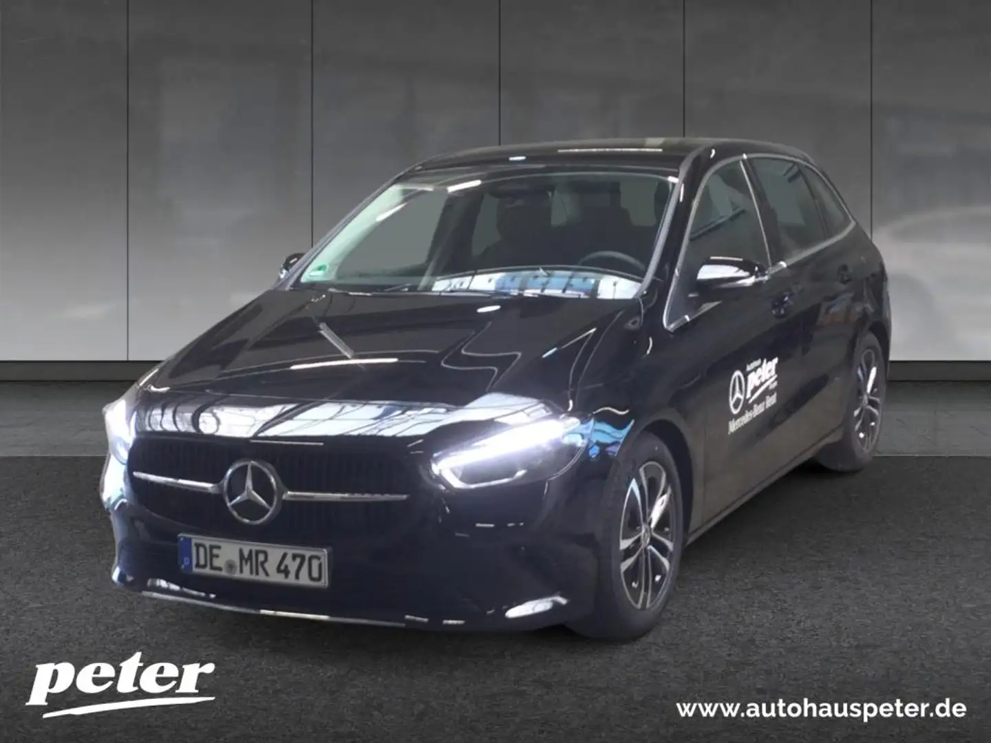 Mercedes-Benz B 200 Progressive Line, Multibeam, AHV Schwarz - 1