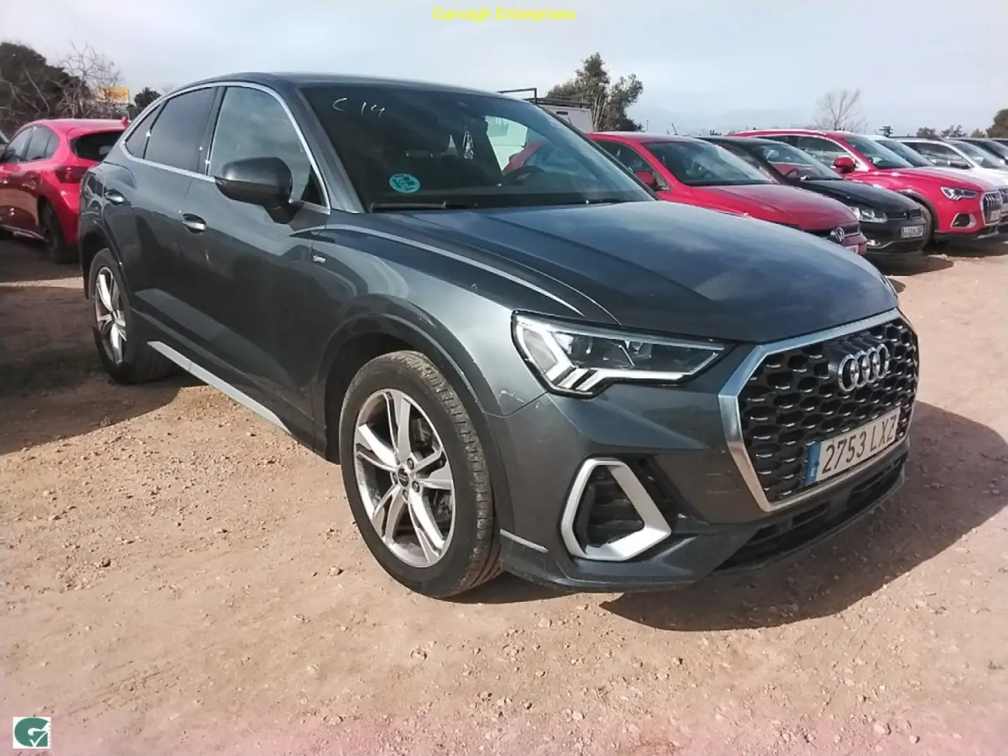 Audi Q3 Sportback 35 TDI S line S tronic Gris - 2