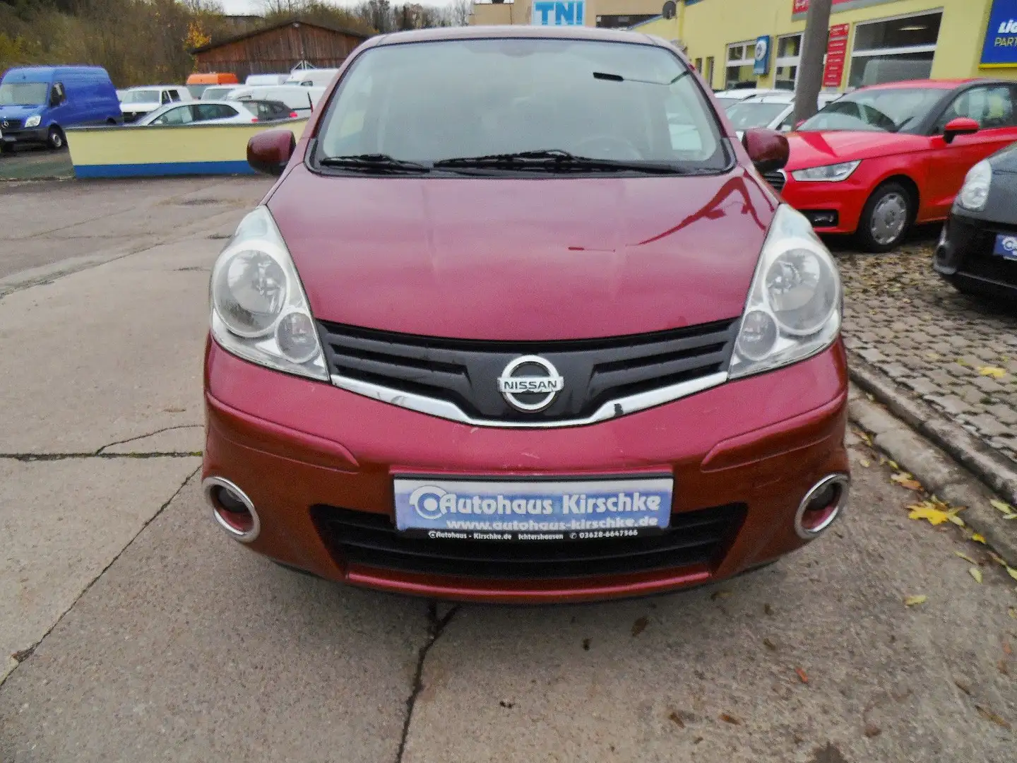 Nissan Note I-Way+/Klima/Navi/Tempom./PDC Червоний - 2