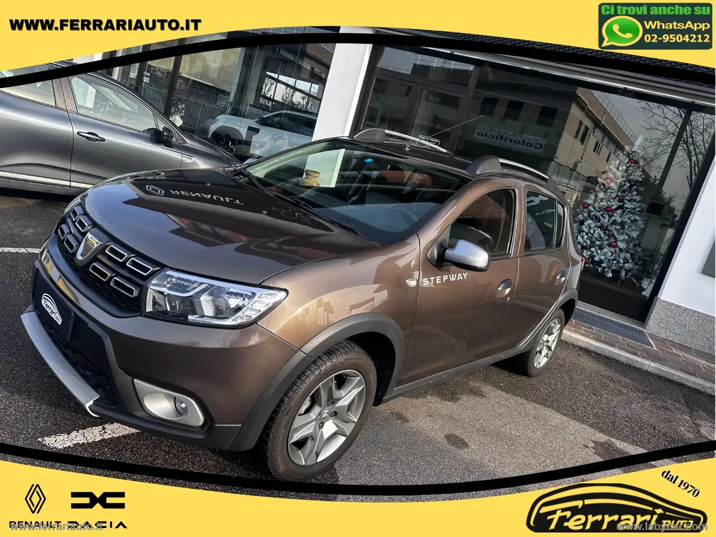Dacia Sandero Stepway 0.9 TCe GPL 90CV Comfort Marrone - 2