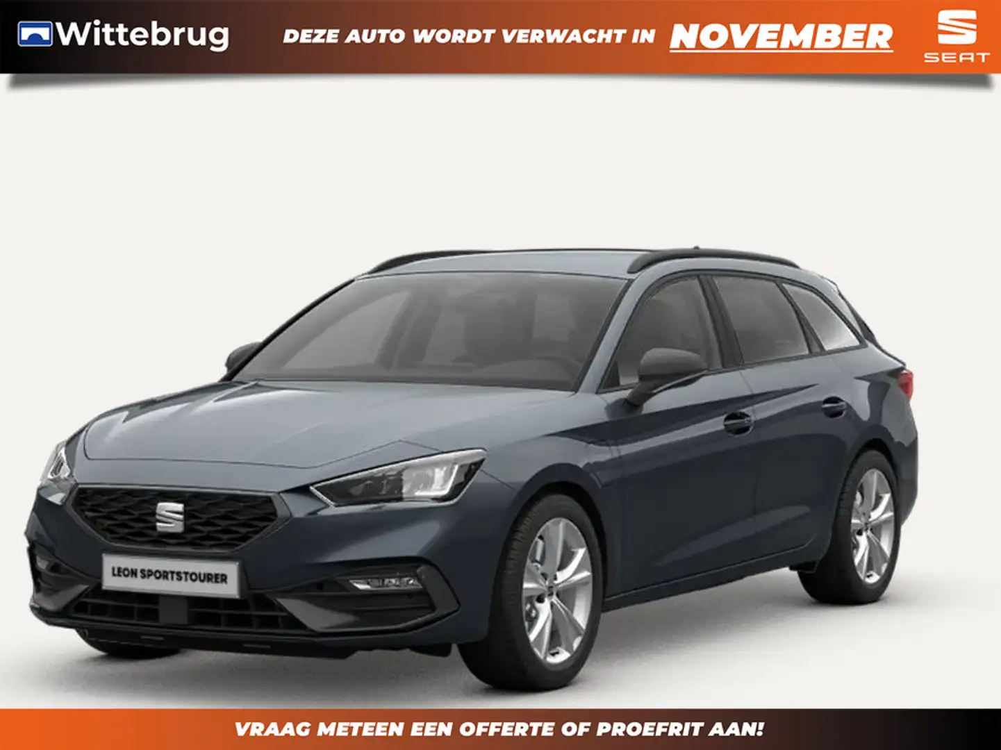 SEAT Leon e-Hybrid Sportstourer 1.5 TSI FR Business Vanaf november 20 Grijs - 1
