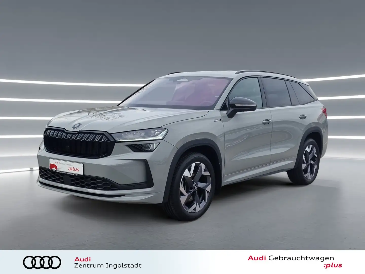 Skoda Kodiaq 2.0 TDI PANO STHZG MATRIX AHK Sportline Grau - 1