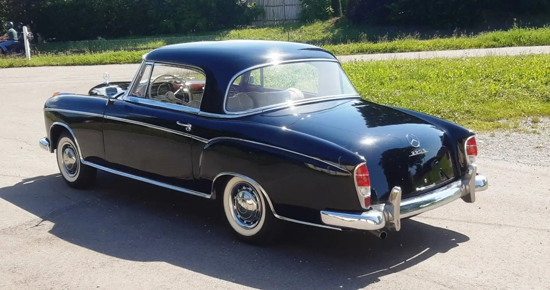 Mercedes-Benz 220 S Coupé - Großes Ponton Coupé Negru - 2