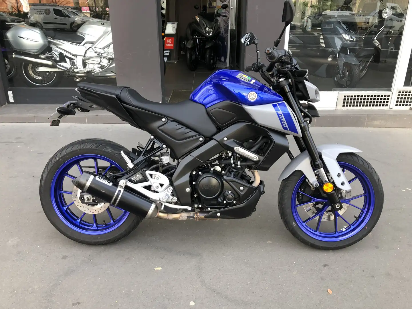 Yamaha MT-125 Bleu - 2