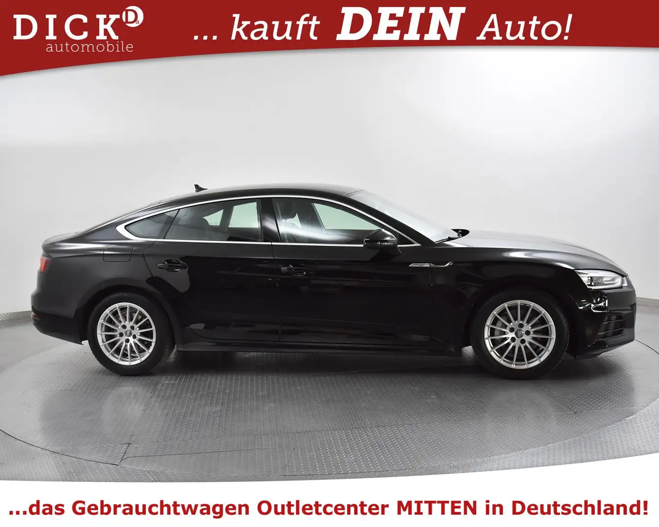 Audi A5 SB 40d S-Tr. Sport LEDER+NAVI+XENON+APS+TEMP Black - 2