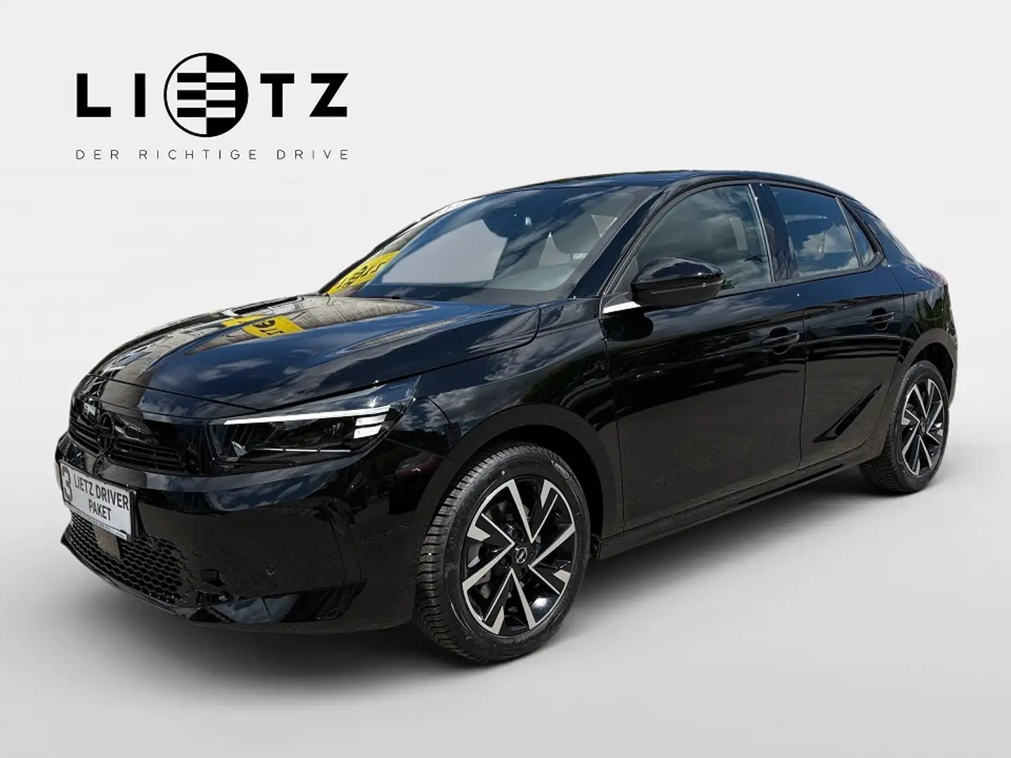Opel Corsa 1,2 Direct Injection Turbo Euro 6.4 GS Schwarz - 1