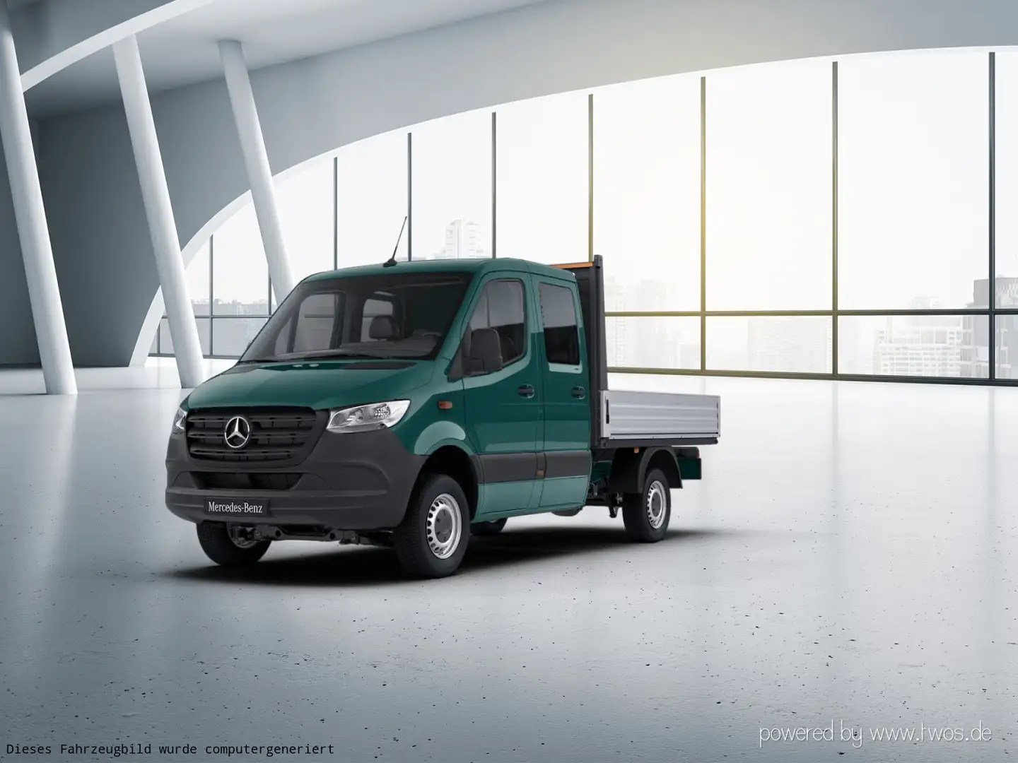 Mercedes-Benz Sprinter Sprinter 314 4x4 Pritsche Pl. DoKa DAB Klima - 2