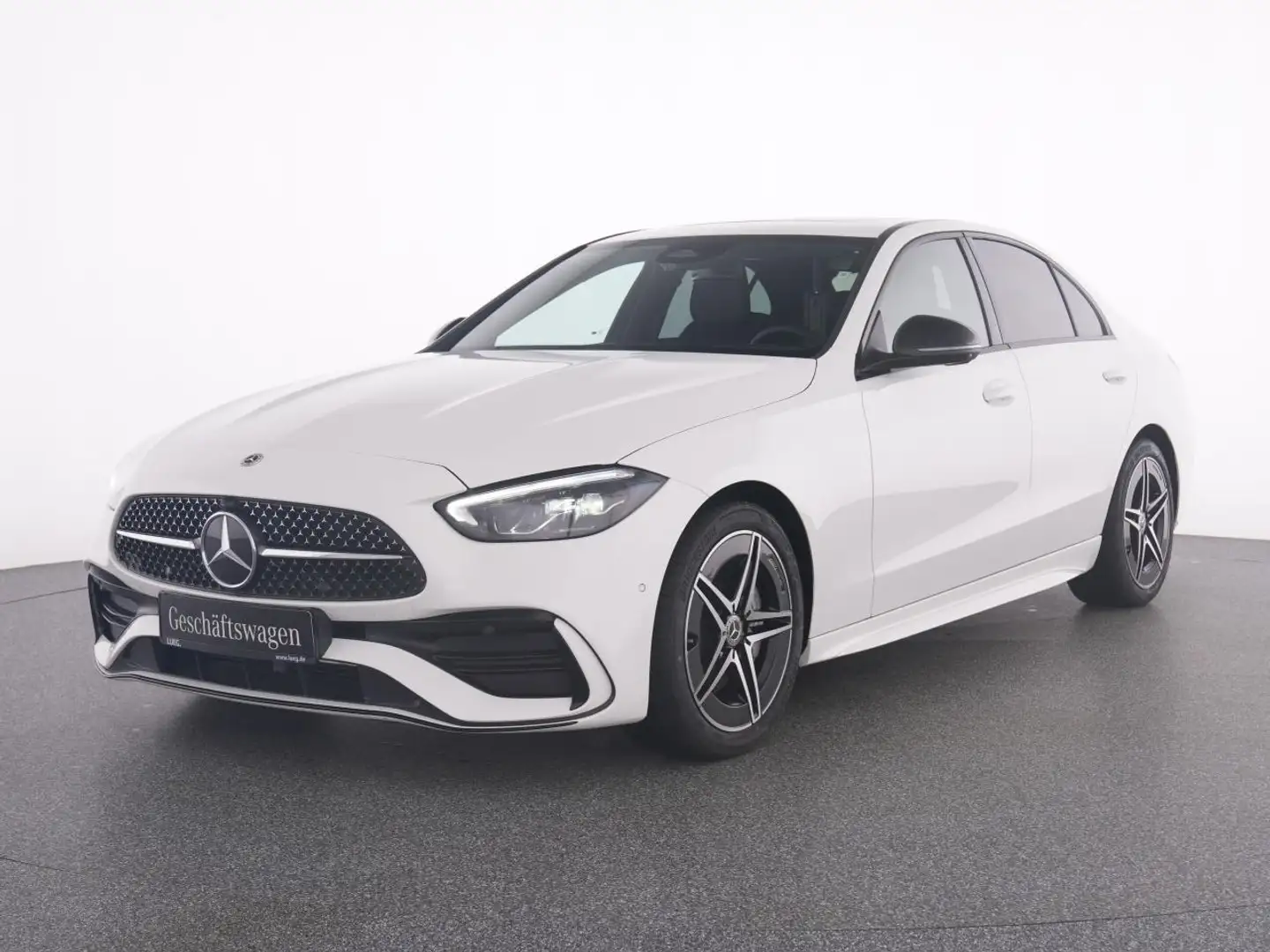 Mercedes-Benz C 180 AVANTGARDE+AHK+360°+EDW+DIST+MEM+LED+TOTW+ Weiß - 2