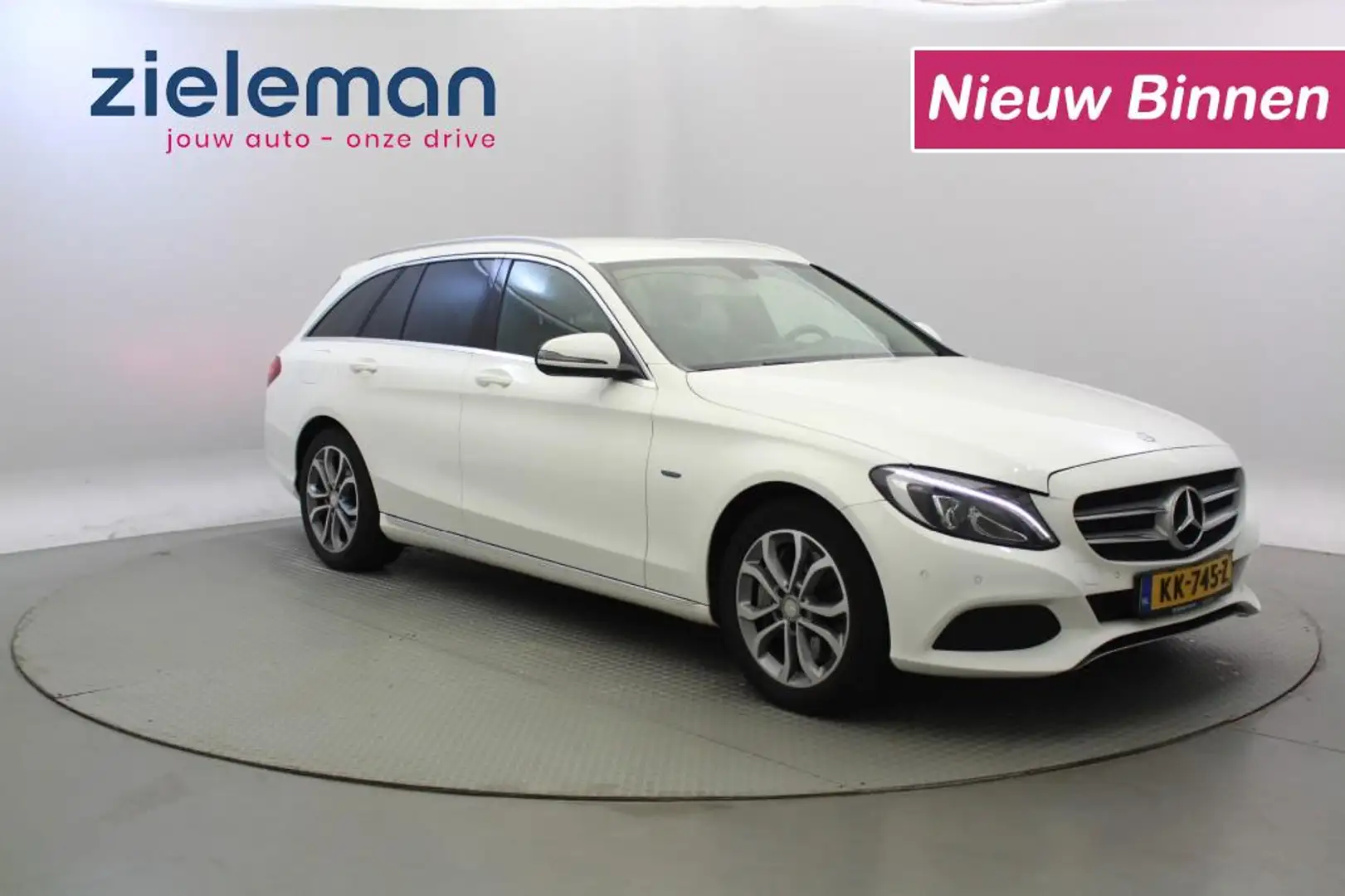Mercedes-Benz C 350 350 e Lease Edition Automaat - Navi, Cruise Blanc - 1