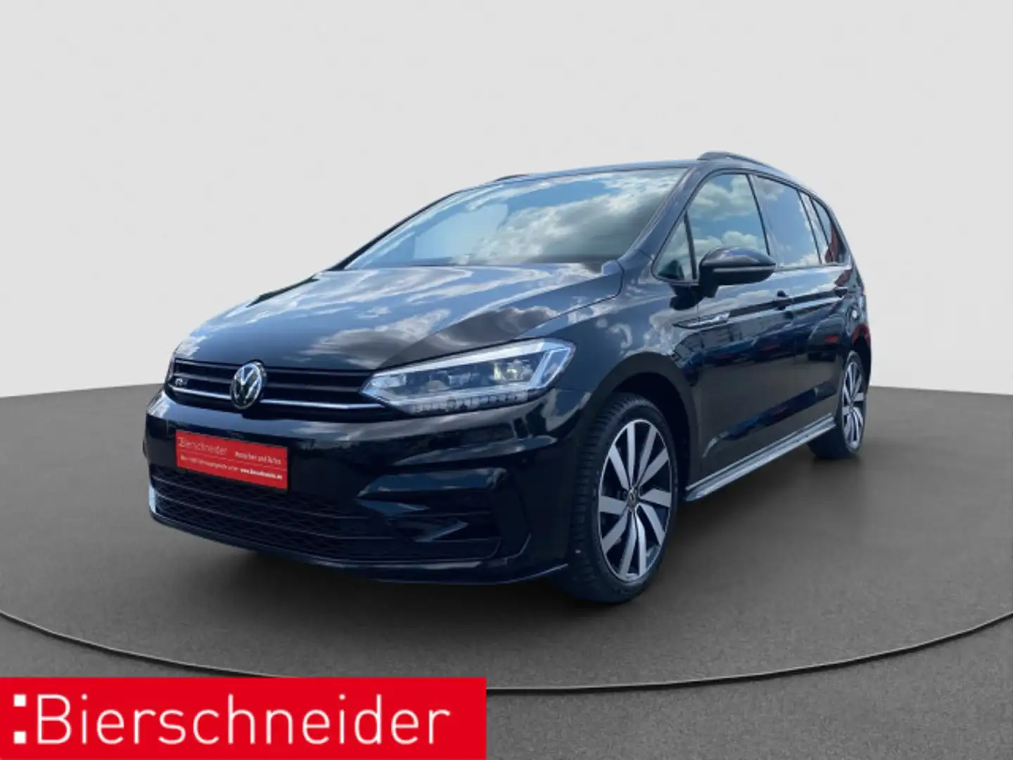 Volkswagen Touran 2.0 TDI DSG 2x R-Line Black Style 18 AHK Schwarz - 1