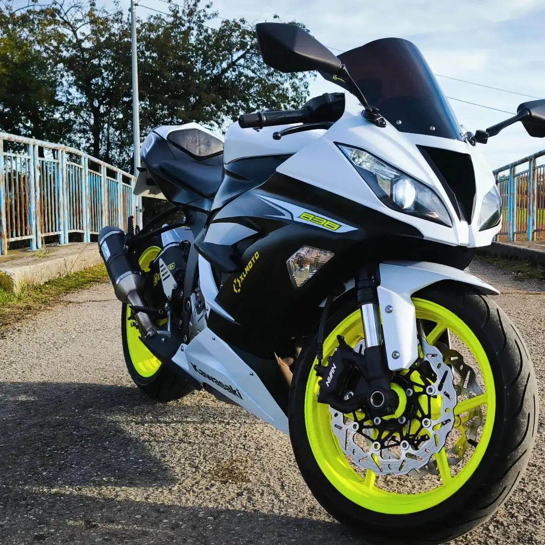 Kawasaki Ninja ZX-6R Zx636r abs Weiß - 1
