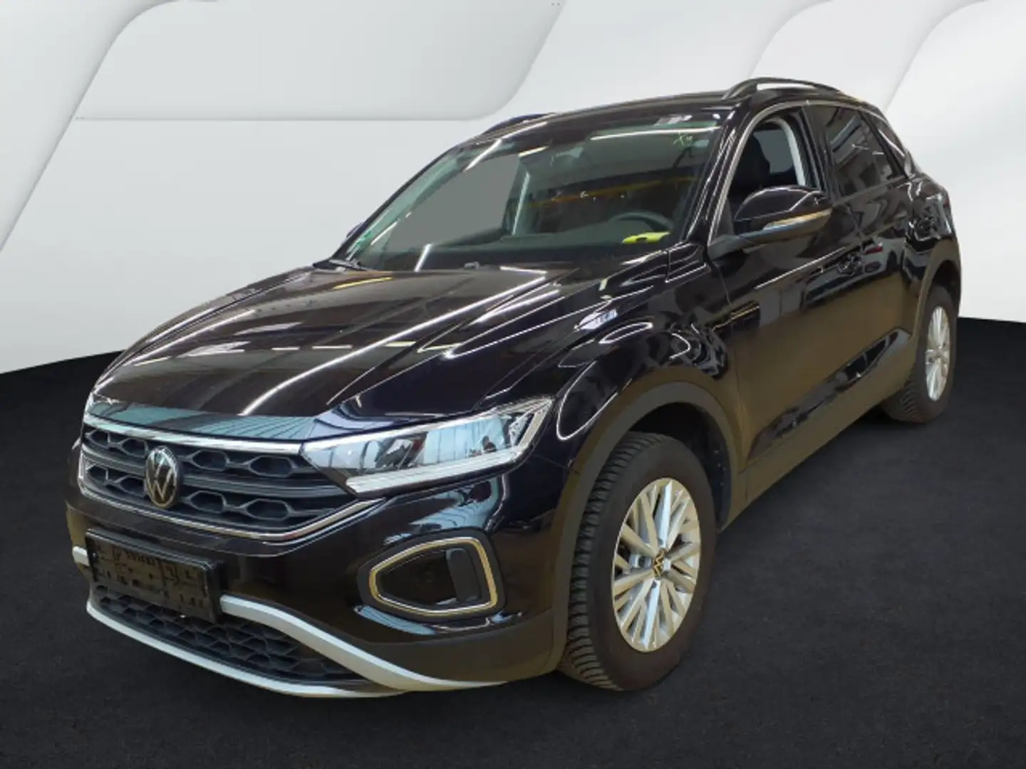 Volkswagen T-Roc 1.0 TSI LIFE NAVI DAB WINTERPKT PRIVACY Schwarz - 2