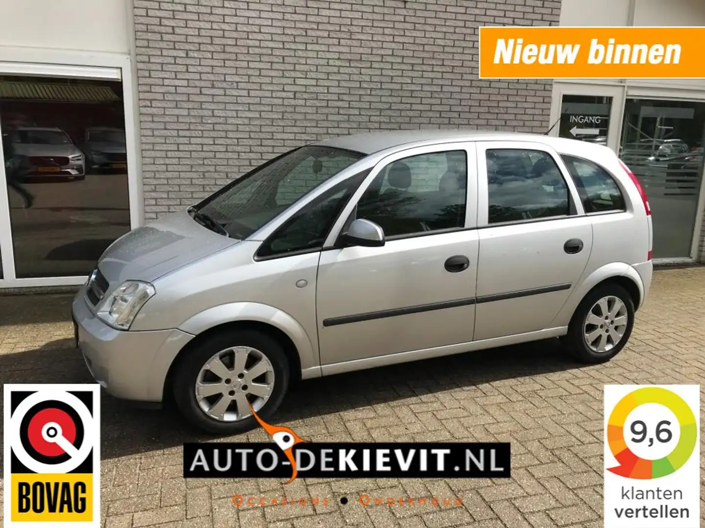 Opel Meriva 1.6-16V ENJOY **Automaat/Trekhaak** Grijs - 1