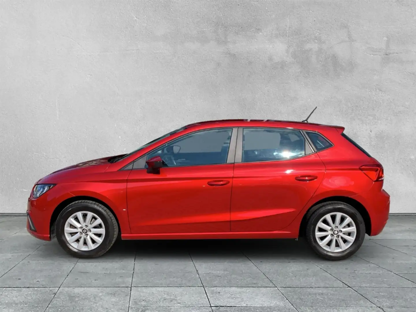 SEAT Ibiza 1.0 TSI Style FULL-LINK+KLIMA+BT+TEMP+AUX Rot - 2