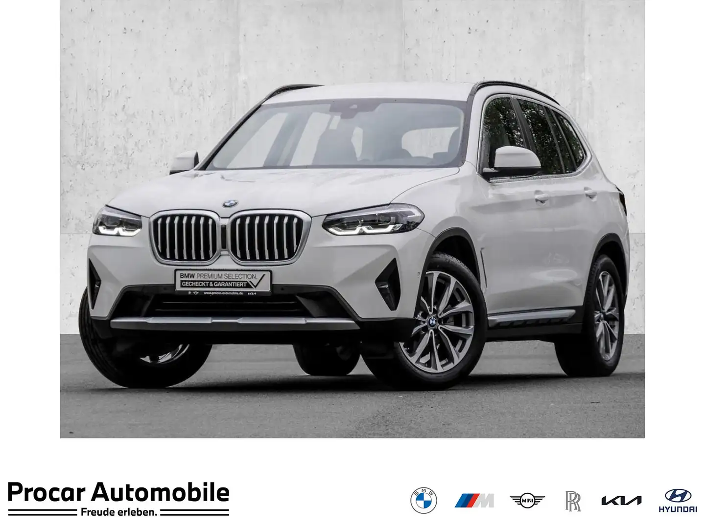 BMW X3 xDrive20d STANDHZG+AHK+LHZ+PA+HiFi+LED Weiß - 1