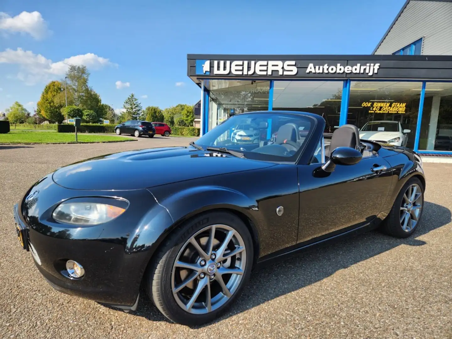 Mazda MX-5 1.8 Roadster Coupe, Clima, 17 inch, Verlaagd, Siyah - 1