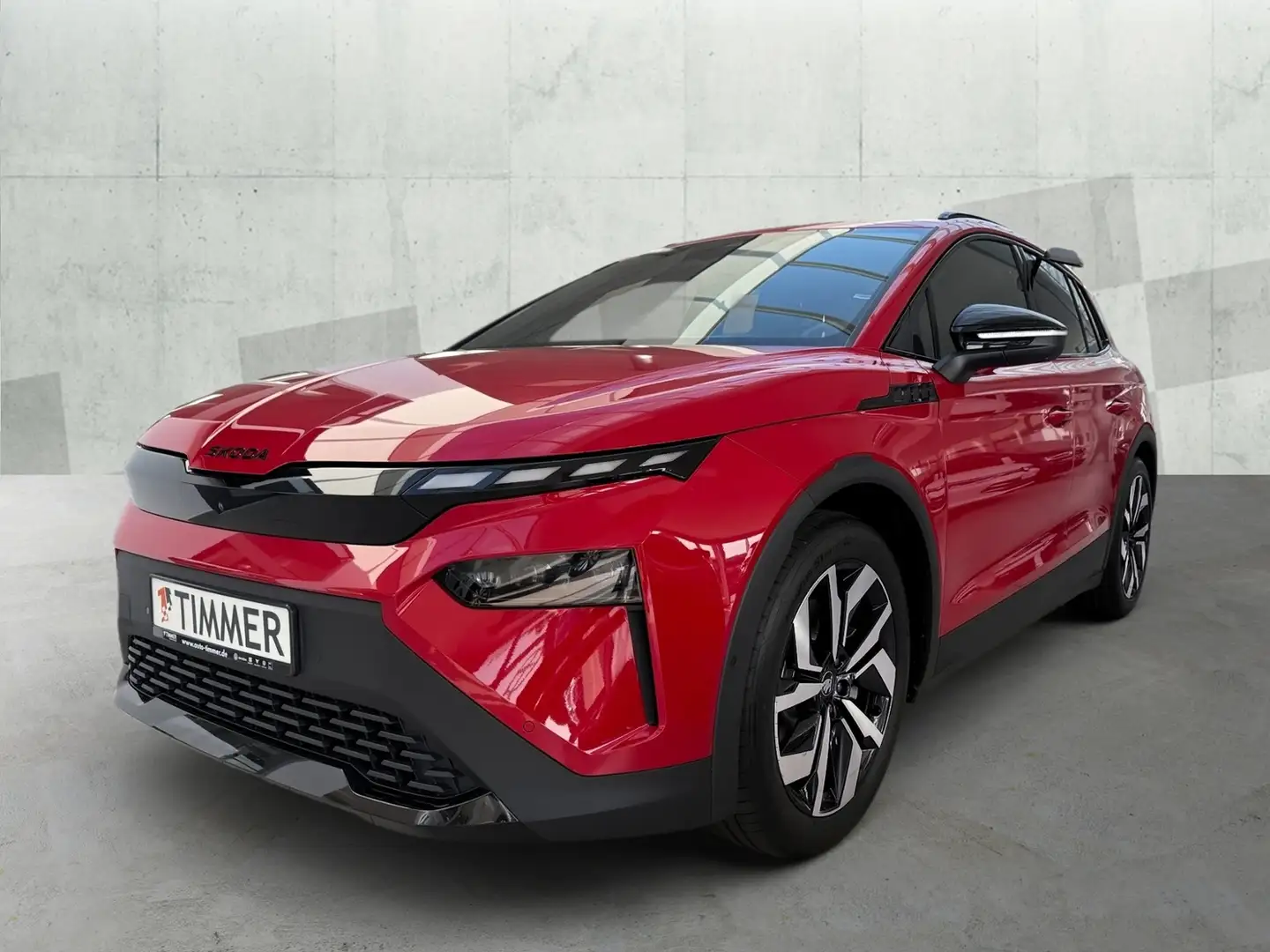 Skoda Elroq 85 Sportline *MAXX*AHK*WÄRMEPUMPE* Rojo - 2