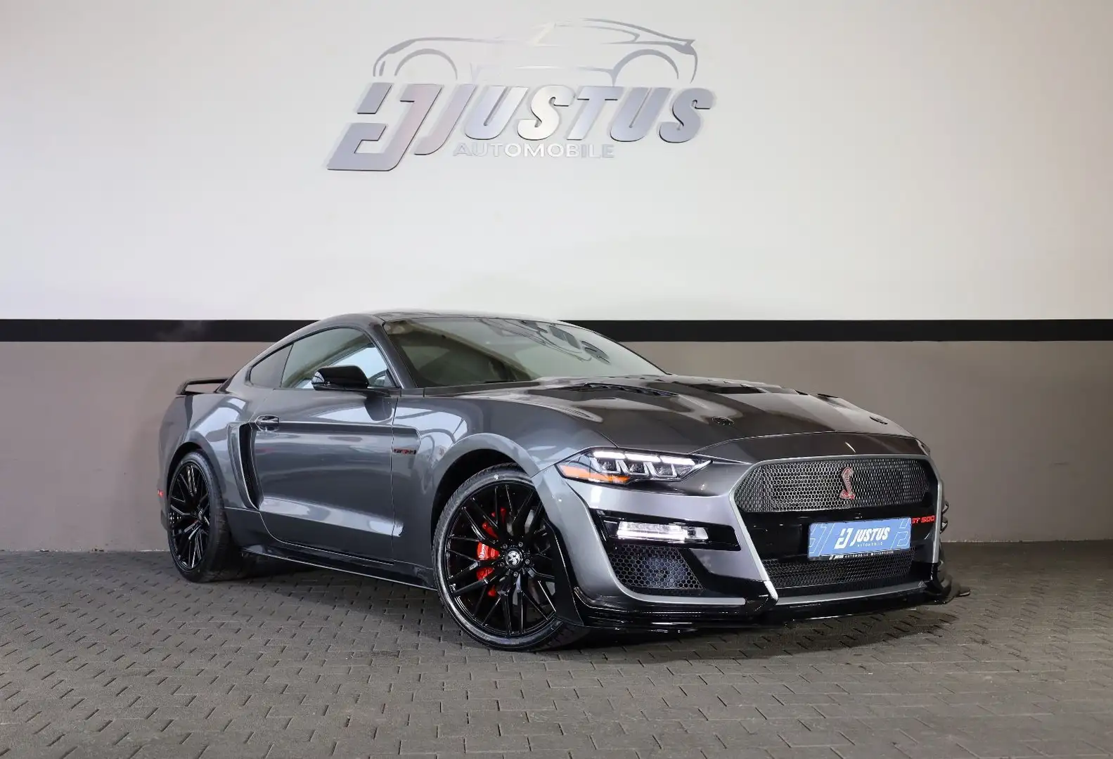 Ford Mustang 5.0 V8 GT/Recaro/Sitzheizung/KAMERA/R20 Gris - 1