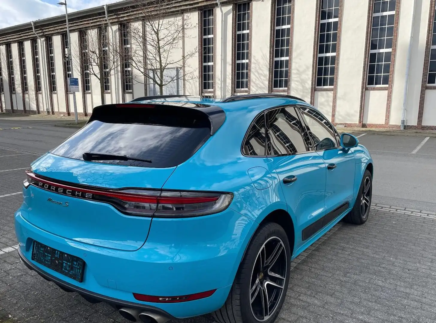 Porsche Macan S 3.0 V6 PDK Blau - 1