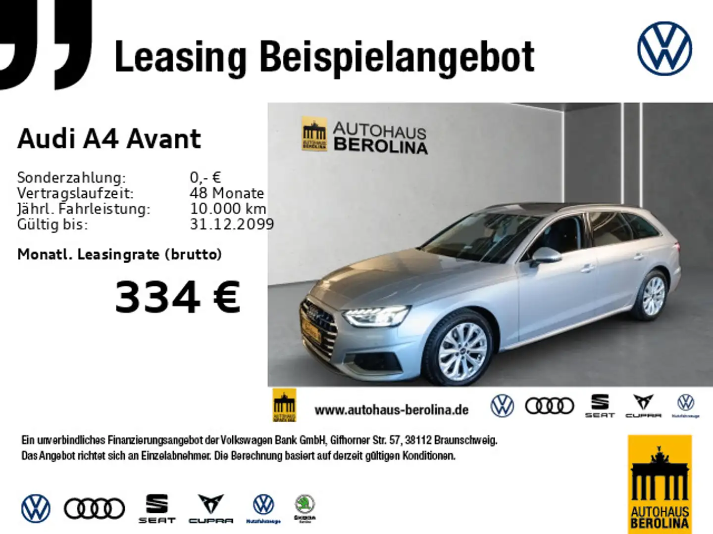 Audi A4 35 TFSI Adv. S tronic *360°*NAV+*SHZ* Silber - 1
