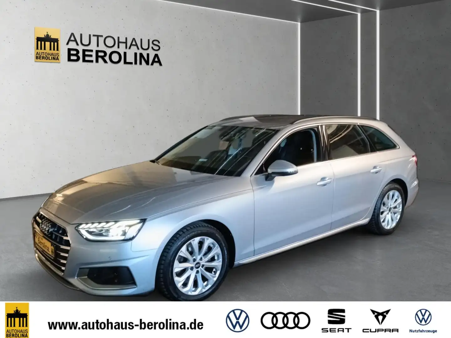Audi A4 35 TFSI Adv. S tronic *360°*NAV+*SHZ* Argent - 2