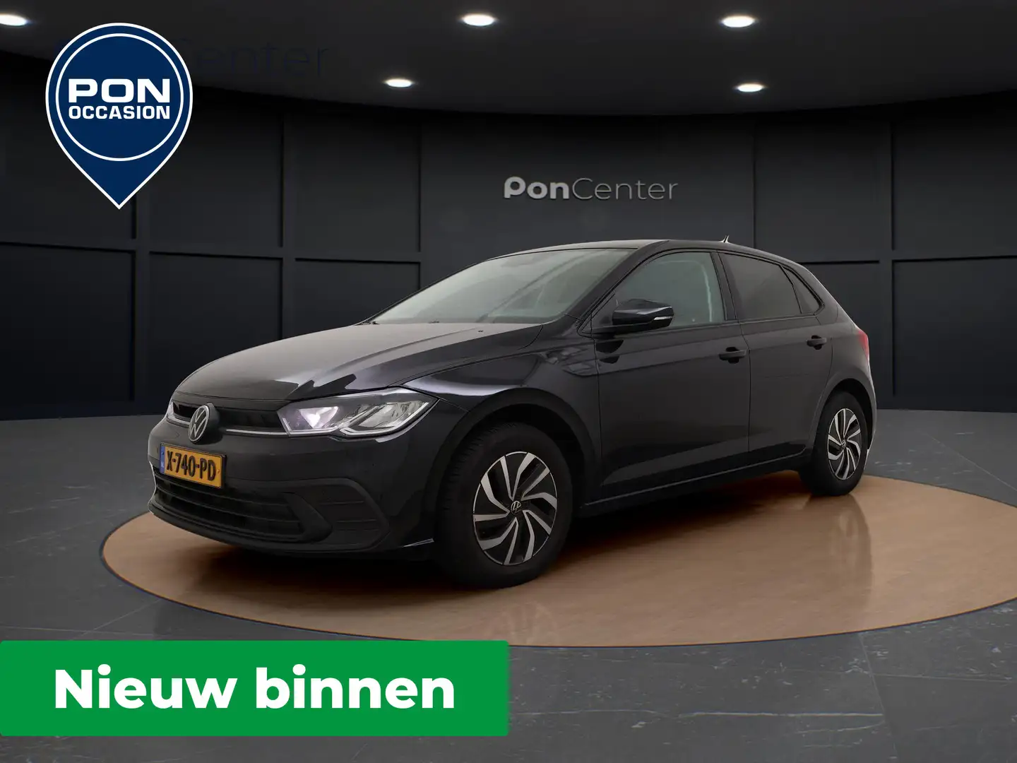 Volkswagen Polo 1.0 TSI 95 PK Life | NIEUW BINNEN | Apple CarPlay Zwart - 1
