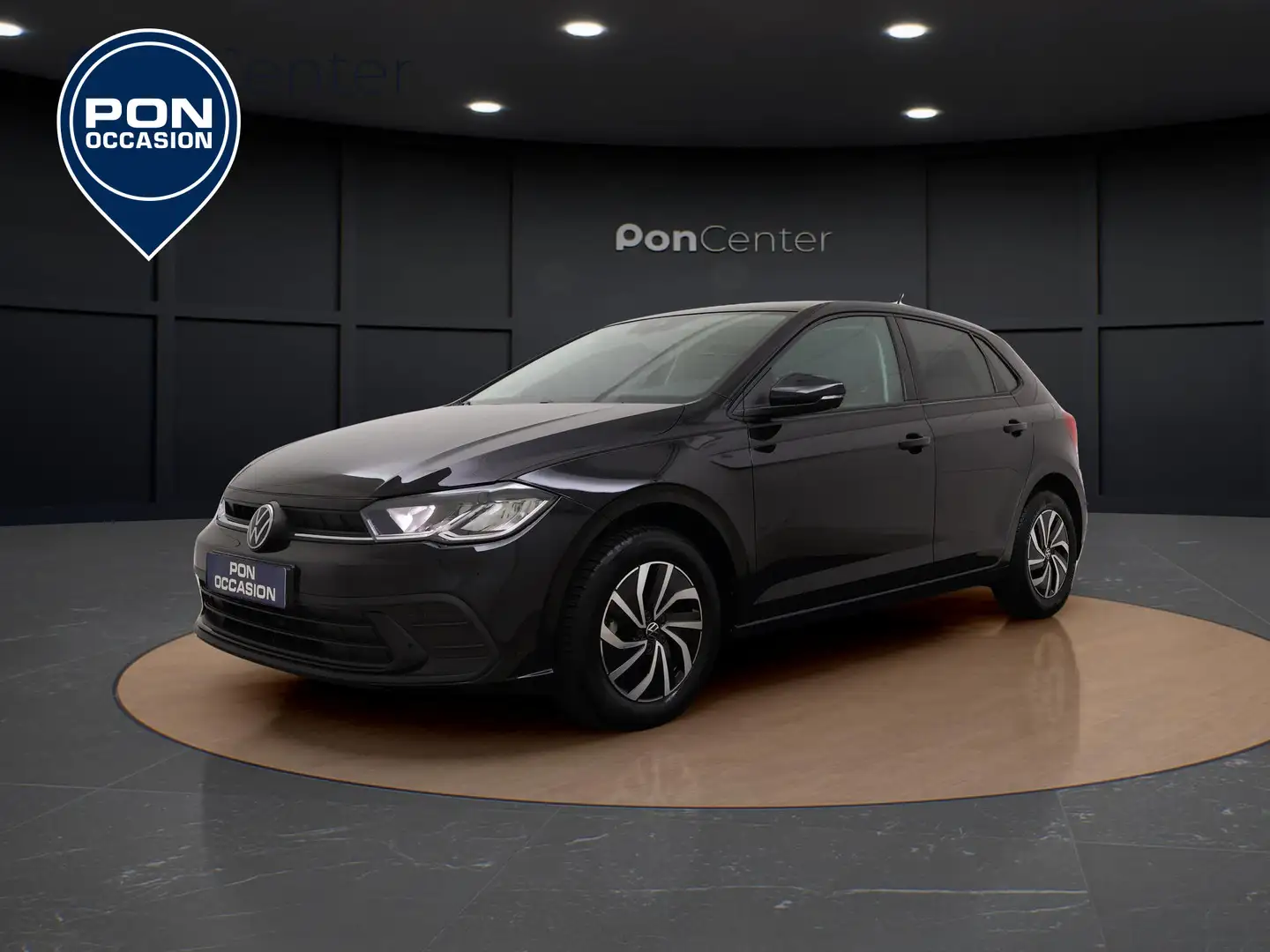 Volkswagen Polo 1.0 TSI 95PK Life | Navi via APP | Apple CarPlay | Zwart - 1