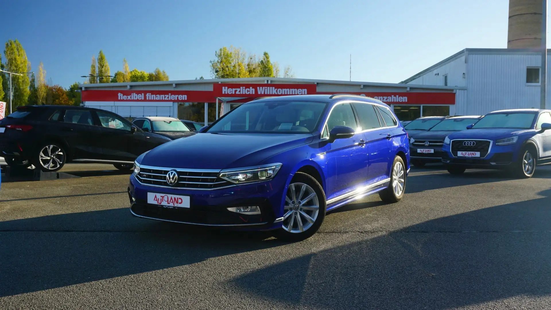 Volkswagen Passat Variant 2.0 R-Line DSG LED Navi ACC Leder Bleu - 2