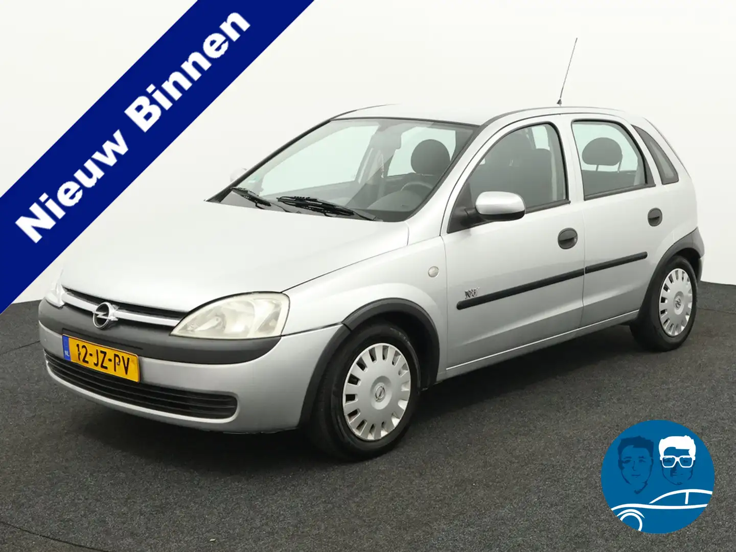 Opel Corsa 1.2-16V Njoy electrraam centrvergrafstbed stuurbek Grigio - 1