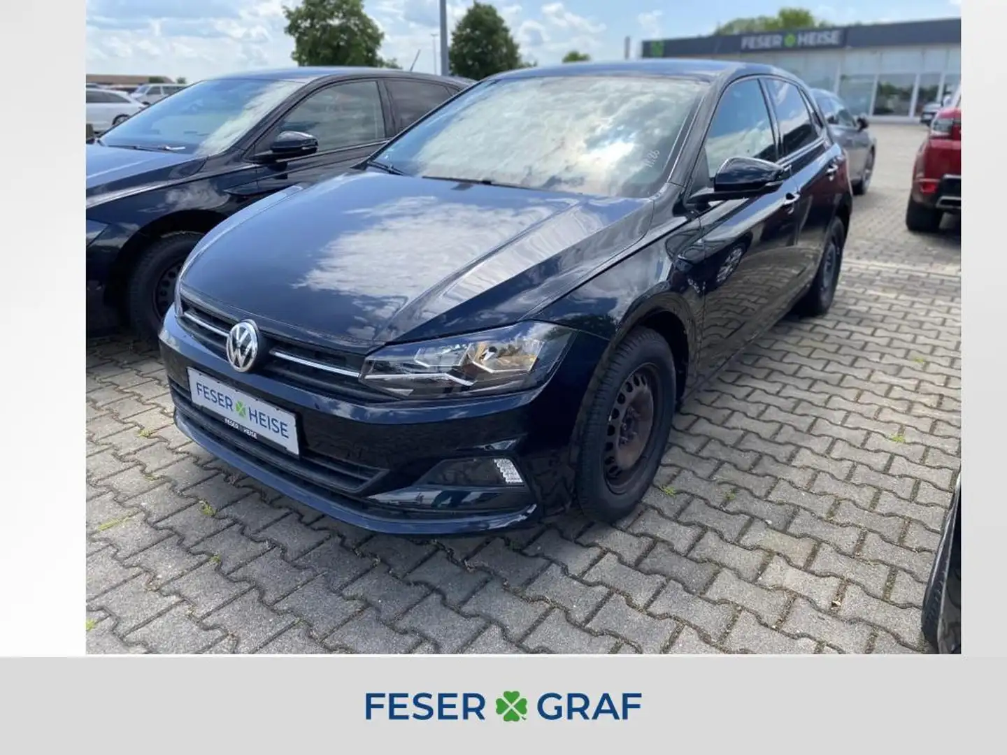 Volkswagen Polo 1.0 TSI Comfortline DSG*Navi*PDC*AppConnect Schwarz - 1