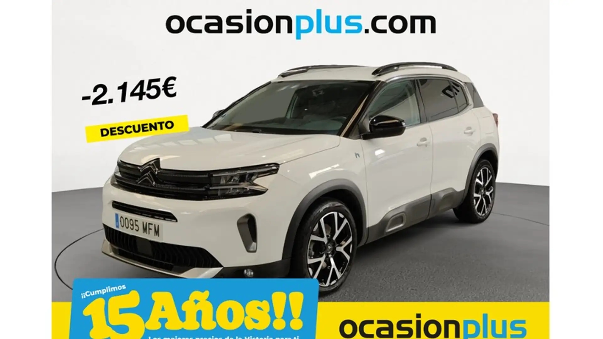Citroen C5 Aircross Hybrid Shine Pack EAT8 225 Blanc - 1