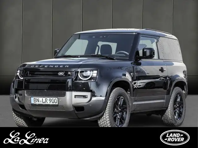Land Rover Defender 90 S mit festen Trittbrettern 19" lM black, AHK...